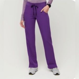 Figs Kade pants in Digital Grape